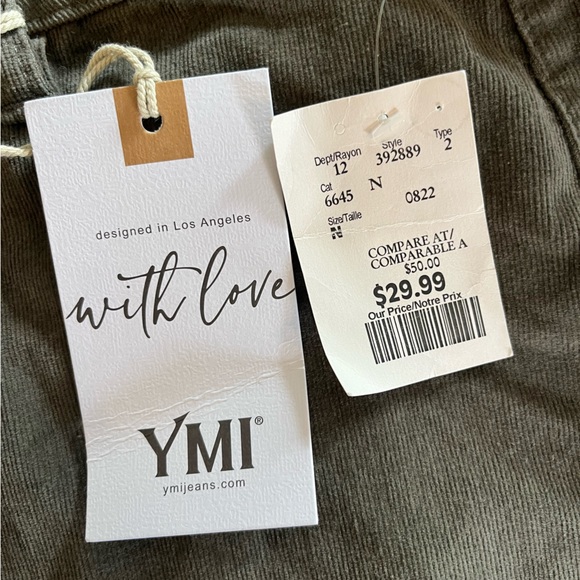 YMI Corduroy Flare Pants - Size 13/31 - Picture 3 of 4